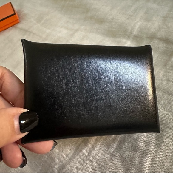 HERMÈS Calvi card holder - Picture 8 of 10